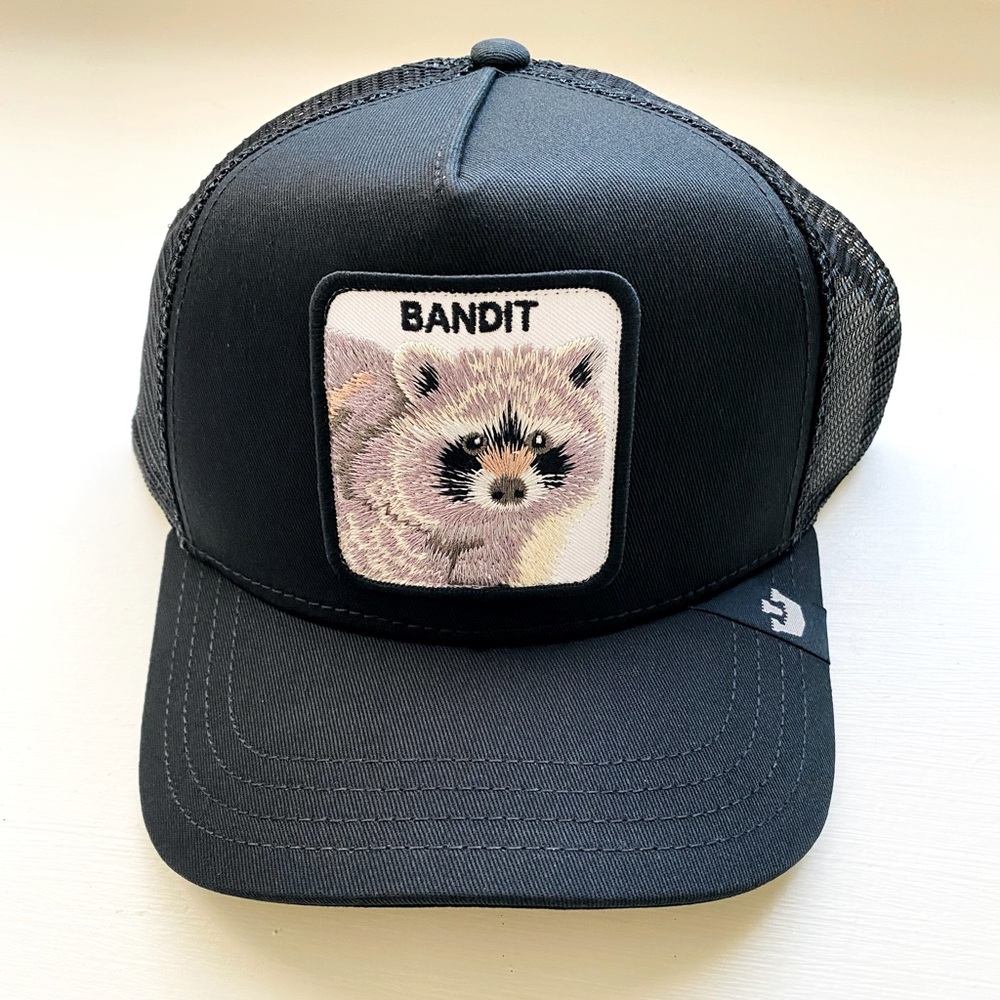 Bandit Hat - Raccoon - NWT